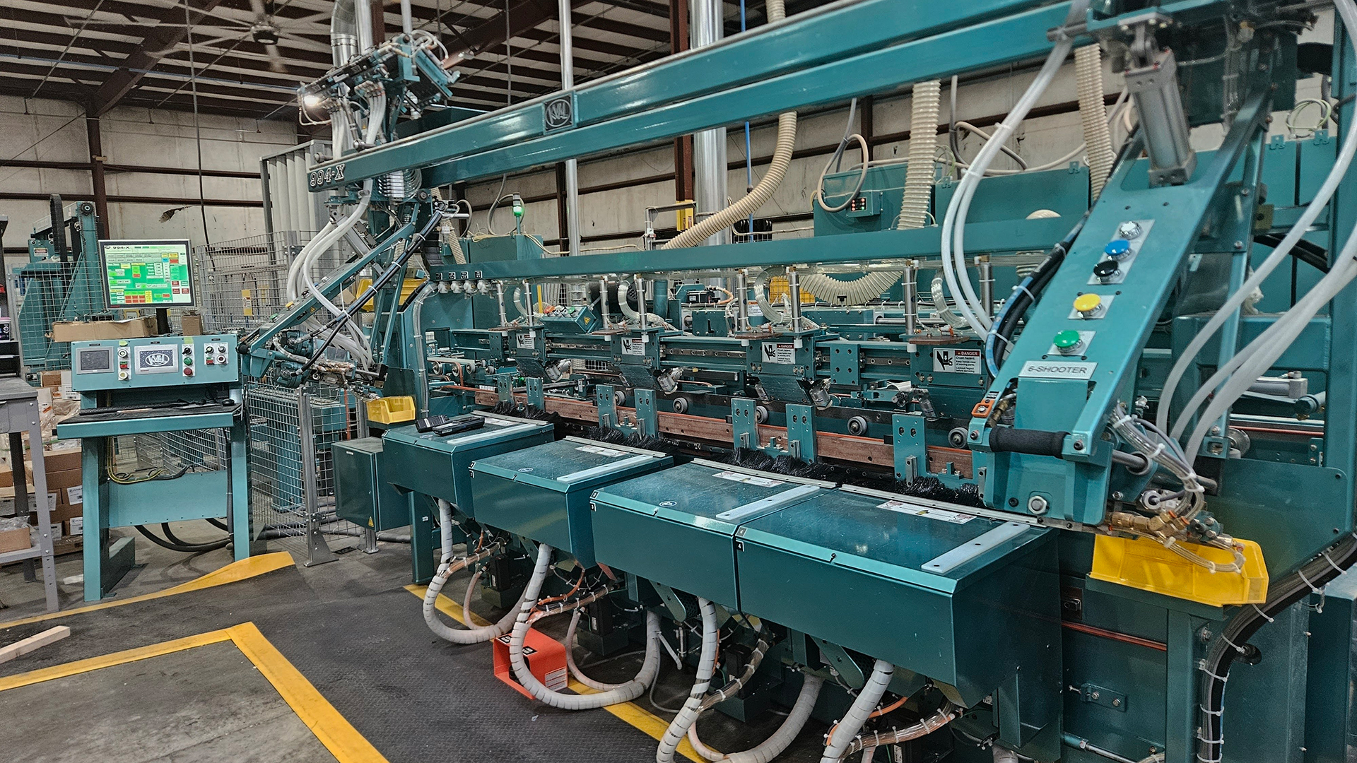 Kval door and jamb machinery
